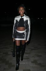 TANYA MANGA Arrives at Girl Knows All Collection Launch Party at Firefly Bar in Manchester 10/25/2023