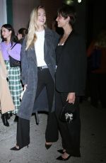 TAYLOR HILL and DAPHNE GROENEVELD Arrives at Gigi Hadid
