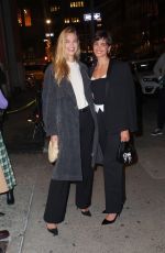 TAYLOR HILL and DAPHNE GROENEVELD Arrives at Gigi Hadid