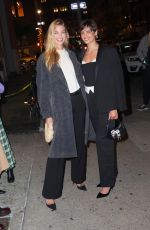 TAYLOR HILL and DAPHNE GROENEVELD Arrives at Gigi Hadid