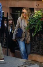 TAYLOR SWIFT and BLAKE LIVELY Arrives at Bradley Cooper