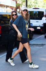 TAYLOR SWIFT and KELEIGH SPERRY Arrives at Electric Lady Studios in New York 10/03/2023