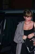 TAYLOR SWIFT and Travis Kelce Arrives at SNL Afterparty in New York 10/14/2023