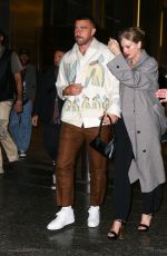 TAYLOR SWIFT and Travis Kelce Arrives at SNL Afterparty in New York 10/14/2023