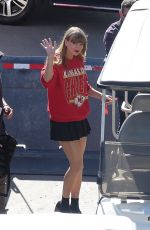 TAYLOR SWIFT at Chiefs Game at Arrowhead Stadium in Kansas City 10/22/2023