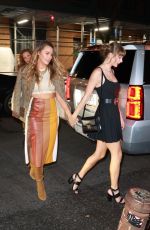 TAYLOR SWIFT, BLAKE LIVELY and SOPHIE TURNER Night Out in New York 09/30/2023