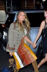 TAYLOR SWIFT, BLAKE LIVELY and SOPHIE TURNER Night Out in New York 09/30/2023