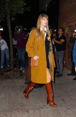 TAYLOR SWIFT Out for Dinner in New York 10/26/2023