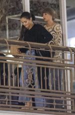 TAYLOR SWIFT, SELENA GOMEZ and ZOE KRAVITZ Out for Dinner at Sushi Park in West Hollywood 10/19/2023