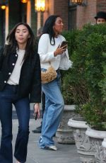 TAYSHIA ADAMS Out and About in New York 10/19/2023