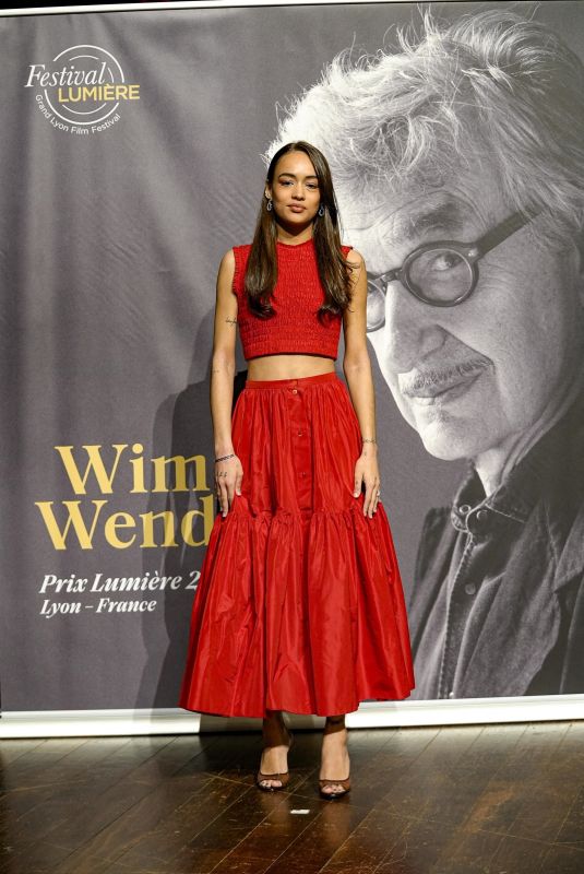 THALIA BESSON at Lumiere Award at 15th Lumiere de Lyon Festival 10/20/2023