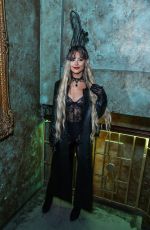 TINA STINNES at BibzWorld Halloween and Song Release Party at Inca in London 10/25/2023