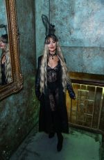 TINA STINNES at BibzWorld Halloween and Song Release Party at Inca in London 10/25/2023