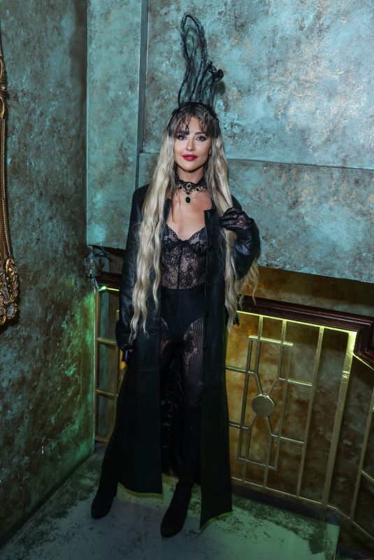 TINA STINNES at BibzWorld Halloween and Song Release Party at Inca in London 10/25/2023
