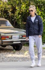 TISH CYRUS Out and About in Her Los Angeles Neighborhood 10/25/2023