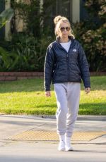 TISH CYRUS Out and About in Her Los Angeles Neighborhood 10/25/2023