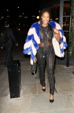 TOLULA ADEYEMI Arrivves at PINK London Gala Dinner 10/04/2023