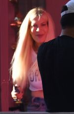 TORI SPELLING at Jessica Amer
