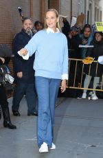 UMA THURMAN Arrives at The View in New York 10/23/2023