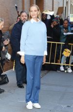 UMA THURMAN Arrives at The View in New York 10/23/2023