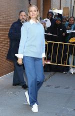 UMA THURMAN Arrives at The View in New York 10/23/2023