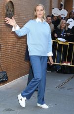 UMA THURMAN Arrives at The View in New York 10/23/2023