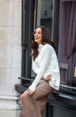 VICKY PATTISON at a Photoshoot in London for Online Fashion Brand Style Cheat 10/17/2023