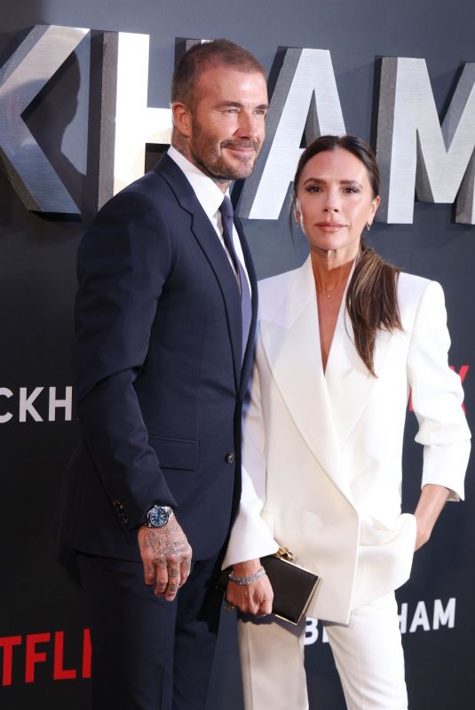 VICTORIA and David BECKHAM at Netflix Beckham UK Premiere in London 10/03/2023