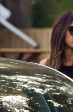 VICTORIA BECKHAM Out for Lunch at Mandolin in Miami 10/28/2023