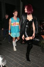 WALLIS DAY Arrives at Hallowzeem Party at Gaucho in London 01/27/2023