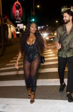 WHITNEY BROWN and Lochan Nowacki Night Out in Los Angeles 10/21/2023