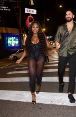 WHITNEY BROWN and Lochan Nowacki Night Out in Los Angeles 10/21/2023