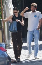 WHITNEY PORT and Tim Rosenman Out for Lunch at Cecconi