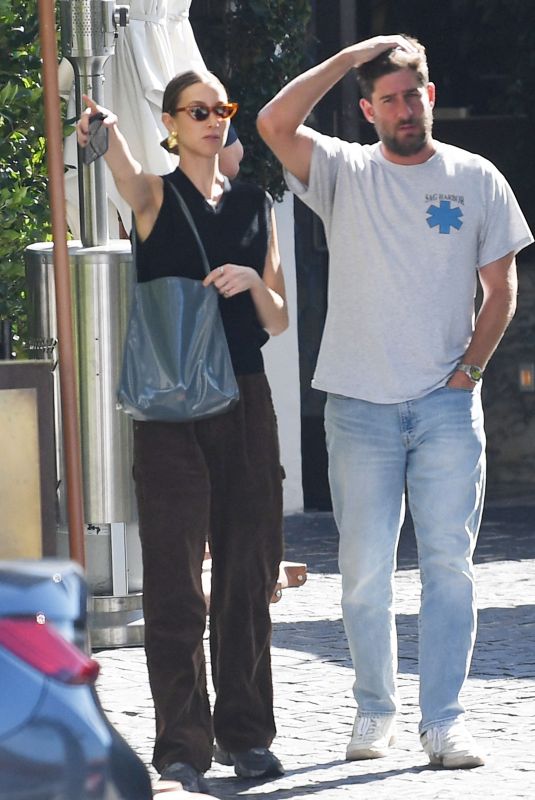 WHITNEY PORT and Tim Rosenman Out for Lunch at Cecconi