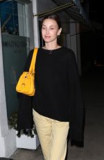 WHITNEY PORT Out for Dinner in Santa Monica 10/02/2023