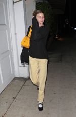 WHITNEY PORT Out for Dinner in Santa Monica 10/02/2023