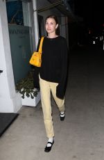 WHITNEY PORT Out for Dinner in Santa Monica 10/02/2023