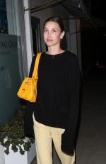 WHITNEY PORT Out for Dinner in Santa Monica 10/02/2023