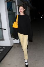 WHITNEY PORT Out for Dinner in Santa Monica 10/02/2023