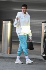 WINNIE HARLOW Arrives at JFK Airport in New York 10/04/2023