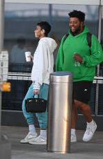 WINNIE HARLOW Arrives at JFK Airport in New York 10/04/2023