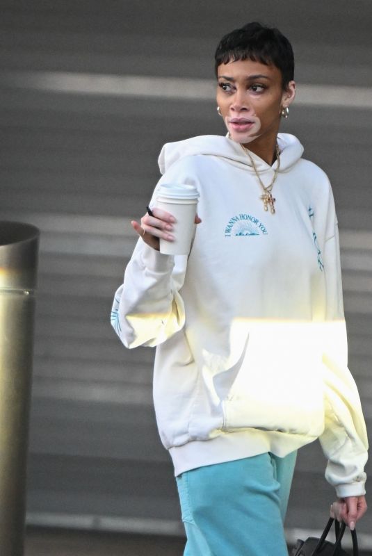 WINNIE HARLOW Arrives at JFK Airport in New York 10/04/2023