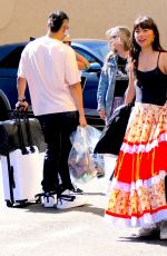 XOCHITL GOME Arrives at Dancing with the Stars Studio in Los Angeles 10/15/2023