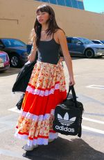 XOCHITL GOME Arrives at Dancing with the Stars Studio in Los Angeles 10/15/2023