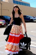 XOCHITL GOME Arrives at Dancing with the Stars Studio in Los Angeles 10/15/2023