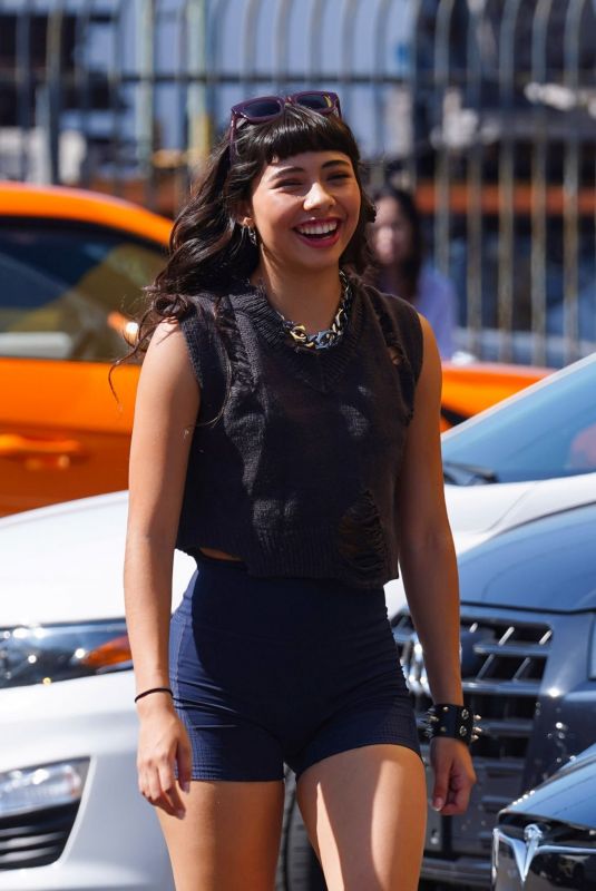 XOCHITL GOMEZ Arrives at Dancing with the Stars Rehersal in Los Angeles 10/26/2023