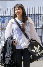 XOCHITL GOMEZ Arrives at Dancing With The Stars Studio in Los Angeles 10/08/2023