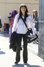 XOCHITL GOMEZ Arrives at Dancing With The Stars Studio in Los Angeles 10/08/2023