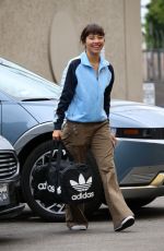 XOCHITL GOMEZ Arrives at Rehearsals for Dancing with the Stars in Los Angeles 09/30/2023