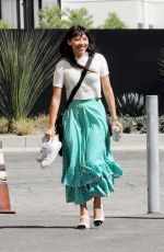 XOCHITL GOMEZ Arrives at Rhearsals for Dancing with the Stars in Los Angeles 10/05/2023